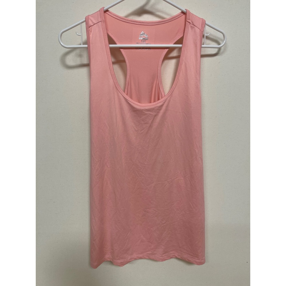 RBX Active Womens Pink Racerback Tank Top Large Gym Yoga Workout Shirt